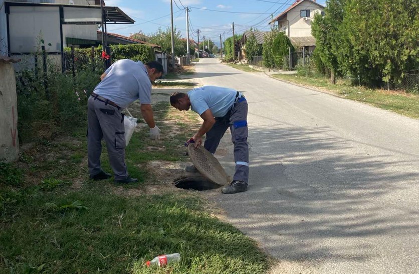 Извршена есенска дератизација и дезинфекција на територија на општина Илинден