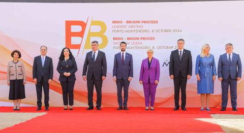 Претседателката Сиљановска Давкова се обрати на Процесот Брдо-Бриони во Црна Гора