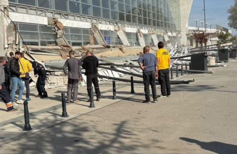 Kомеморативен собир по повод годишнината од падот на бетонската настрешница на железничката станица