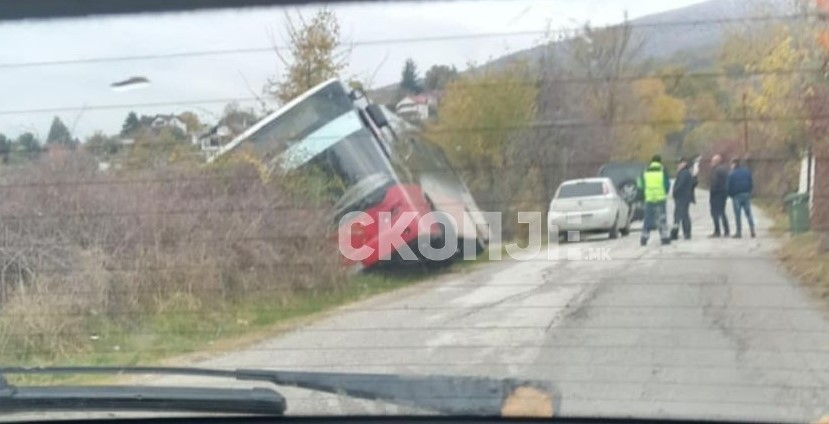 Автобус на ЈСП излета на патот Раштак-Булачани