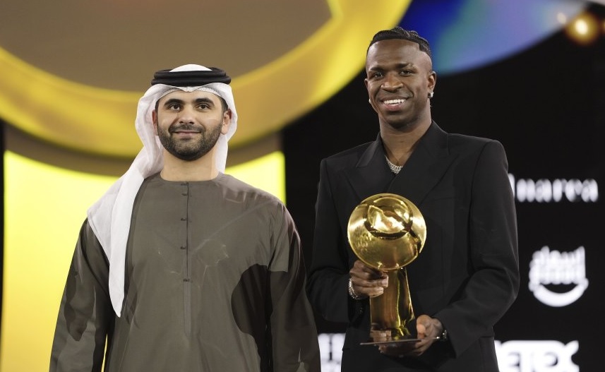 Винисиус Жуниор лауреат на „Глоуб сокер аворд“