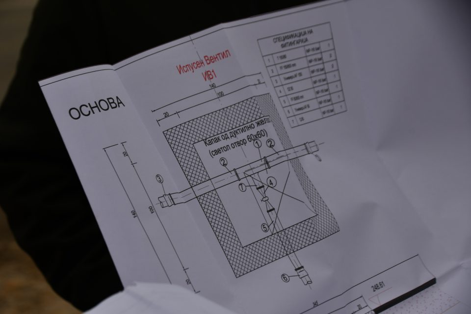 Ѓорѓиевски: Завршена e првата траса од фекалната канализација во Стаклара-Каменик