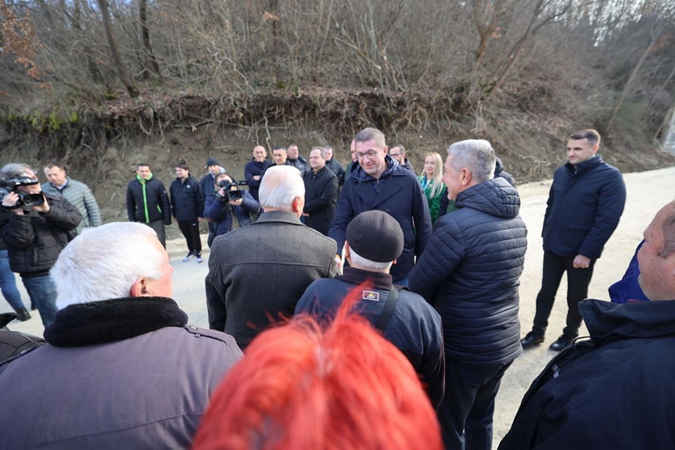 Мицкоски: Инвестиции се доказ за посветената работа и заложба да се решаваат реалните проблеми на граѓаните