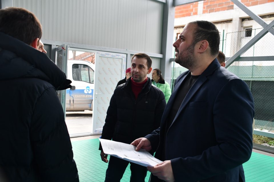 Ѓорѓиевски: Првата затворена спортска сала во Пинтија е во завршна фаза