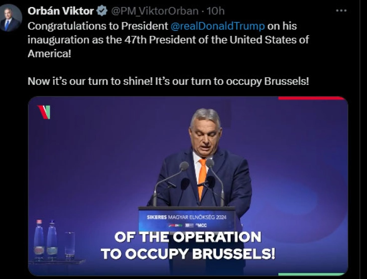 Орбан му честиташе на Трамп: Сега е наш ред да го окупираме Брисел