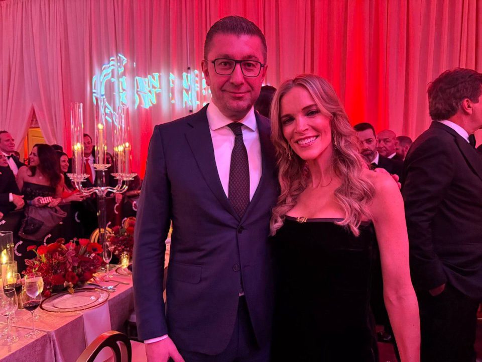 Мицкоски оствари средби со познатата американска ТВ водителка Мегин Кели