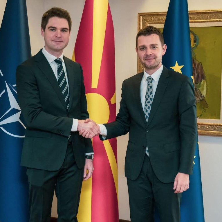 Муцунски на средба со европратеникот Карло Реслер