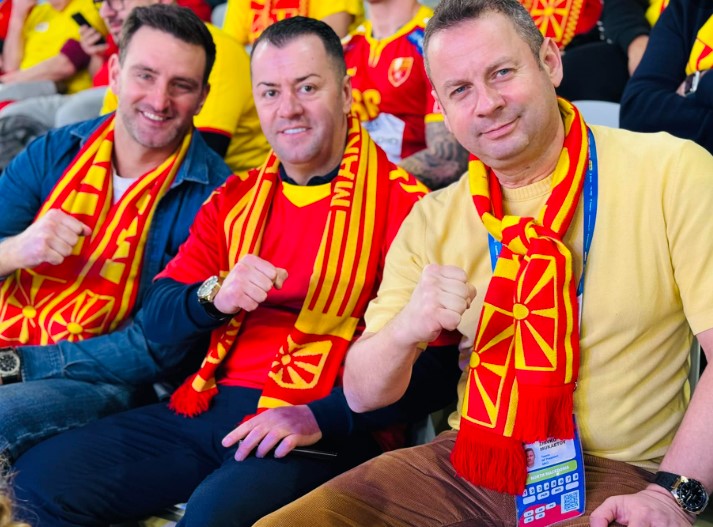 Стефковски и Муакетов со поддршка за ракометарите