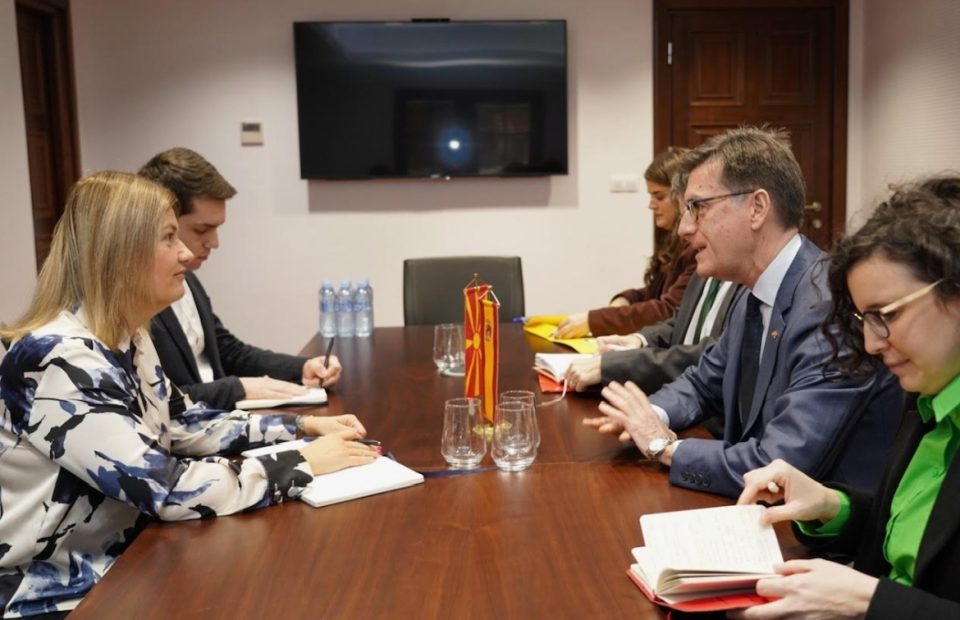 Инвестиции, иновации, енергија: Средба на министерката Божиновска со шпанскиот амбасадор