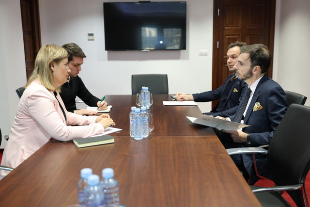 Божиновска – Палминтери: Италијанските компании имаат интерес за учество во енергетски проекти во Македонија