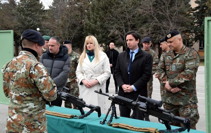 Заедничка обука на припадниците на АРМ и Вооружените сили на Обединетото Кралство