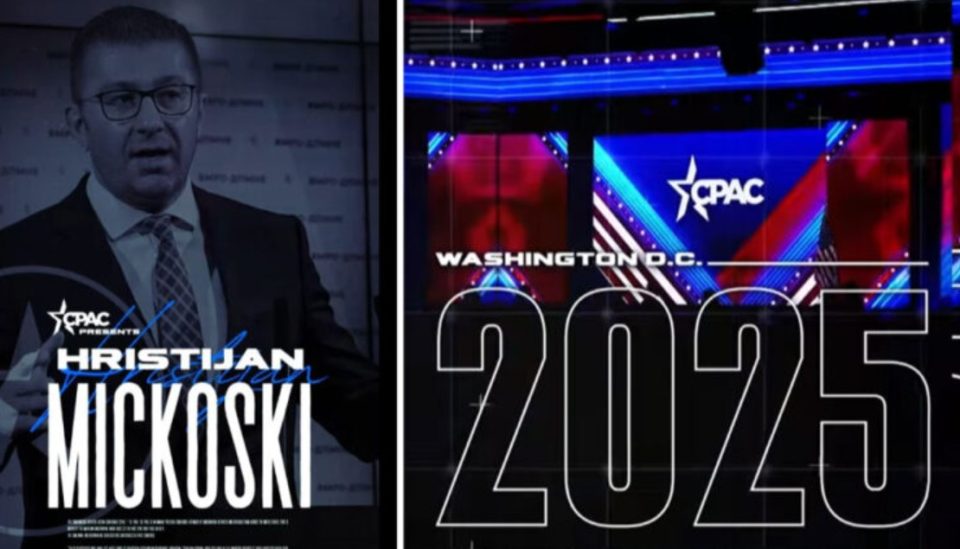 Премиерот Мицкоски ќе говори на престижната Конференција CPAC во Вашингтон