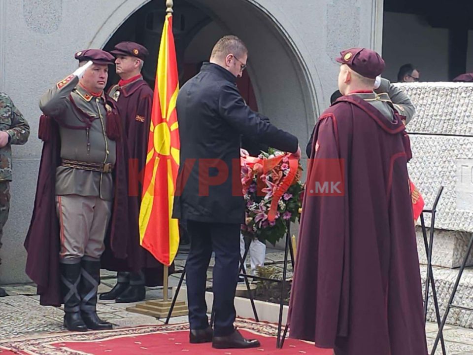 Мицкоски ќе положи цвеќе на гробот на Гоце Делчев