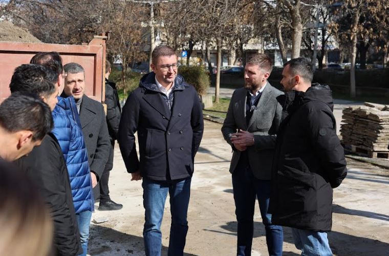 Се реконструира скверот зад ТЦ „Капитол“, проект вреден 45 милиони денари