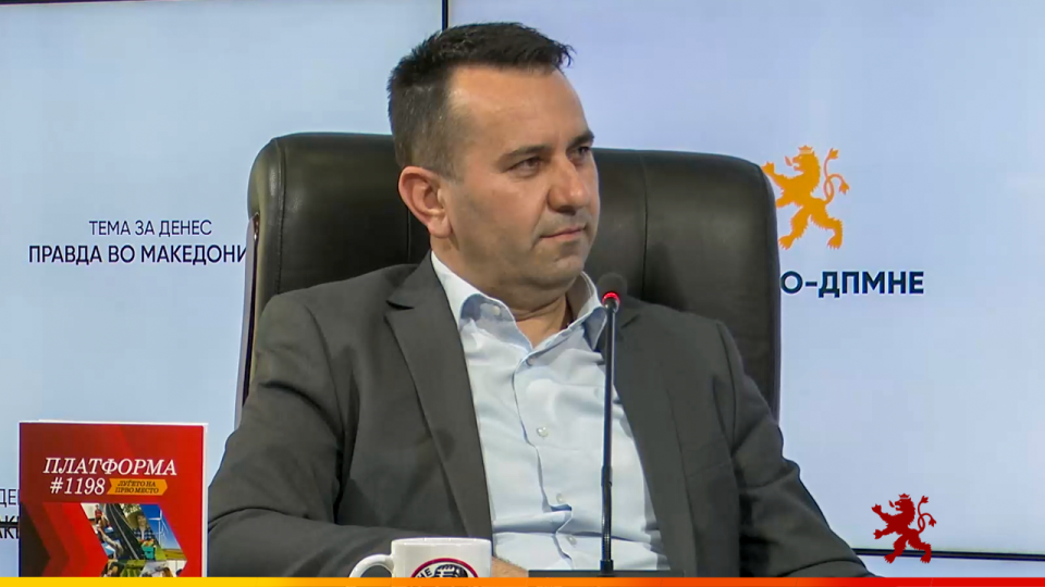 Ефтимов: Минатата власт донесе правда во нивна корист за да си ги заштитат нивните сопствени криминали и да се заштитат од одговорност