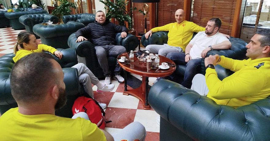 Ракометарите на Македонија се собраа пред мечот со Словенија