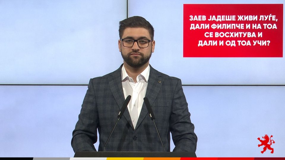 Манасиевски: Заев јадеше живи луѓе, дали Филипче и на тоа се восхитува и дали и од тоа учи?