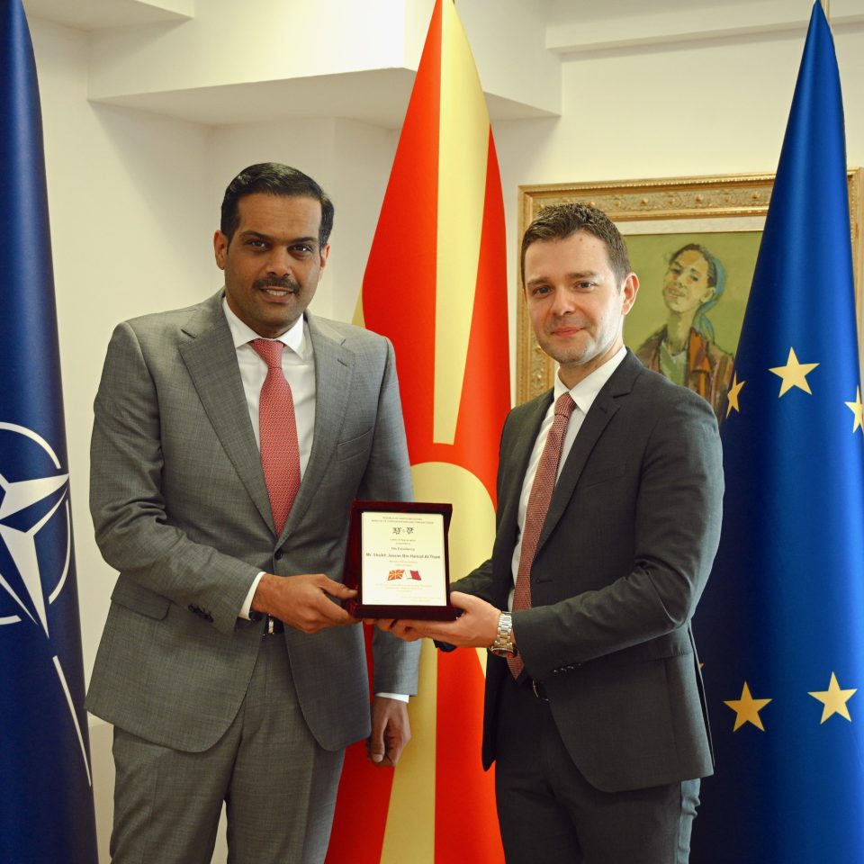 Муцунски: Имаме потреба за продлабочување на економските и трговските релации со Катар