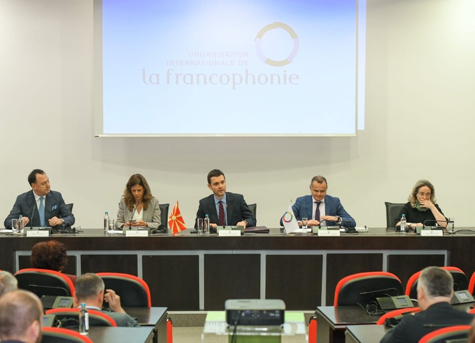 Муцунски: Членството во Франкофонијата го гледаме како можност за афирмација на македонскиот идентитет, јазик, историја и богато културно наследство