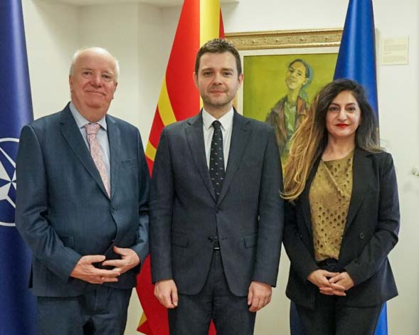 Муцунски: Имаме континуирана соработка и поддршка во спроведувањето на реформската агенда