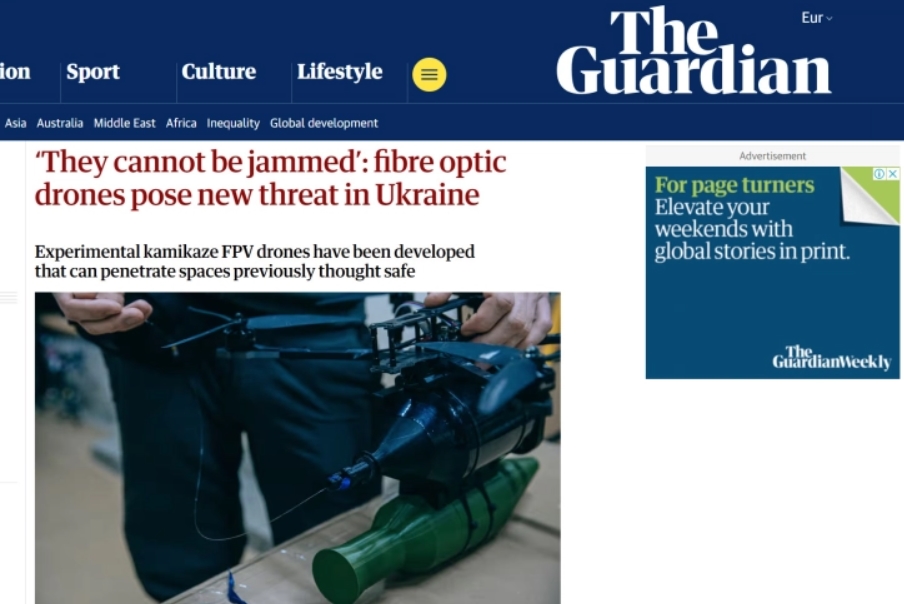 Оптичките дронови го менуваат текот на војната во Украина