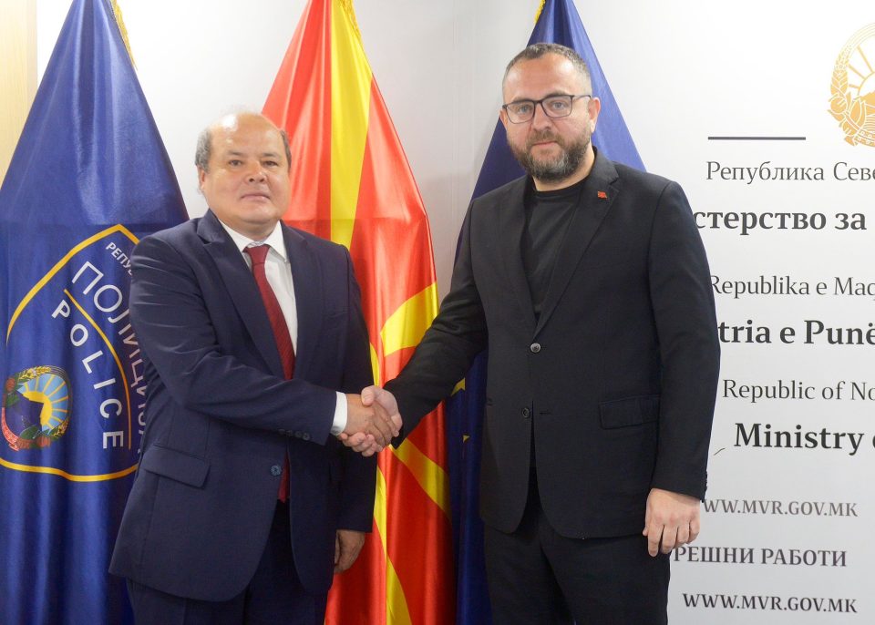 Средба на министерот Тошковски со казакстанскиот амбасадор,  Н.Е. Сатибалди Буршаков