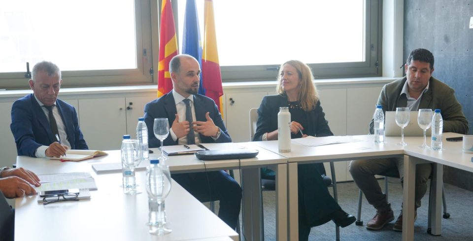 Муртезани на средба со генералната директорка за европски фондови на Шпанија