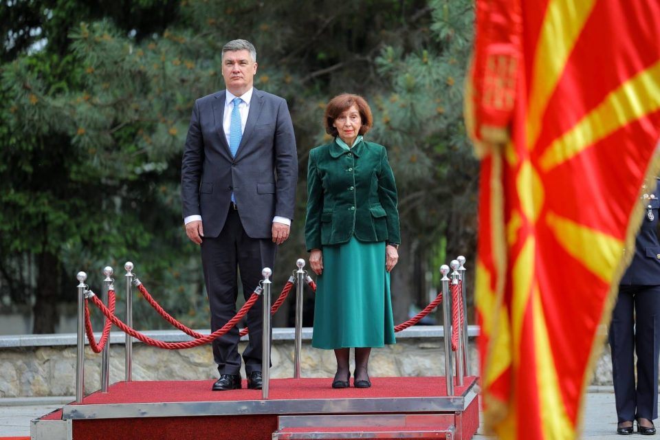 Започна официјалната посета на хрватскиот претседател Зоран Милановиќ