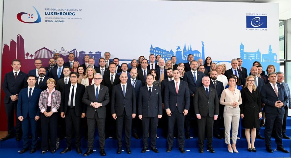 Учество на Муцунски на 134-та сесија на Комитетот на министри на Советот на Европа