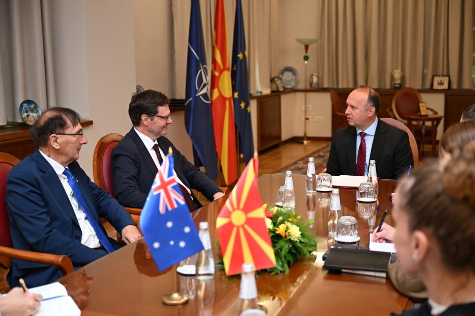 Гаши: Парламентарната соработка – мост на поврзување со Австралија