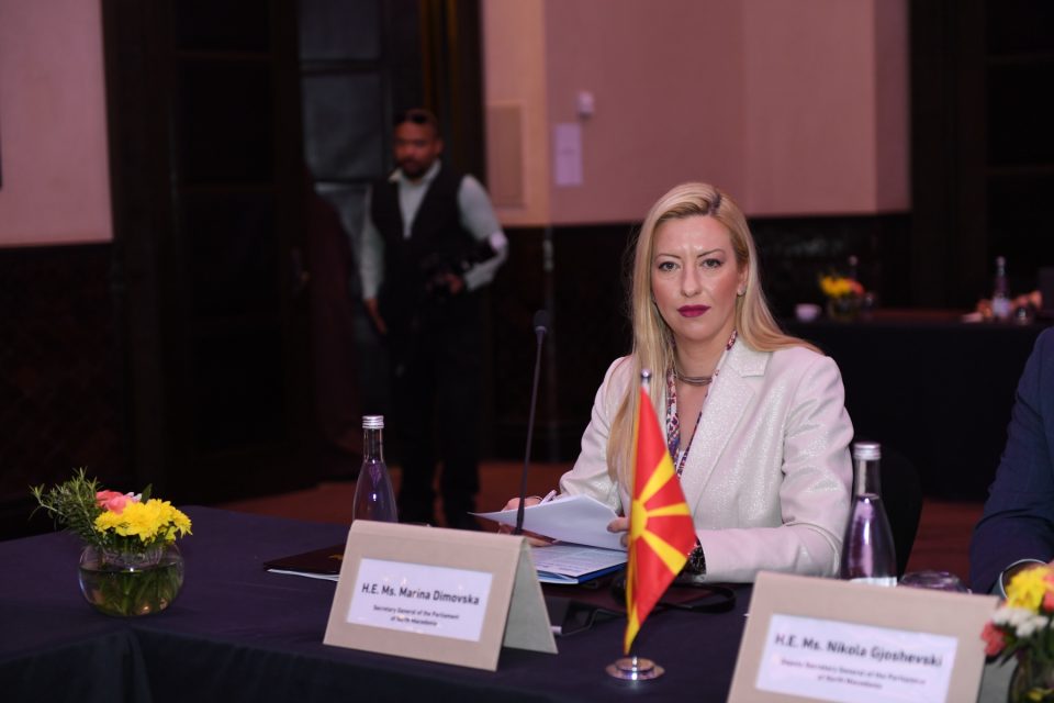 Димовска: Парламентарната дипломатија и регионална соработка се  незаменливи алатки за градење мир и напредок