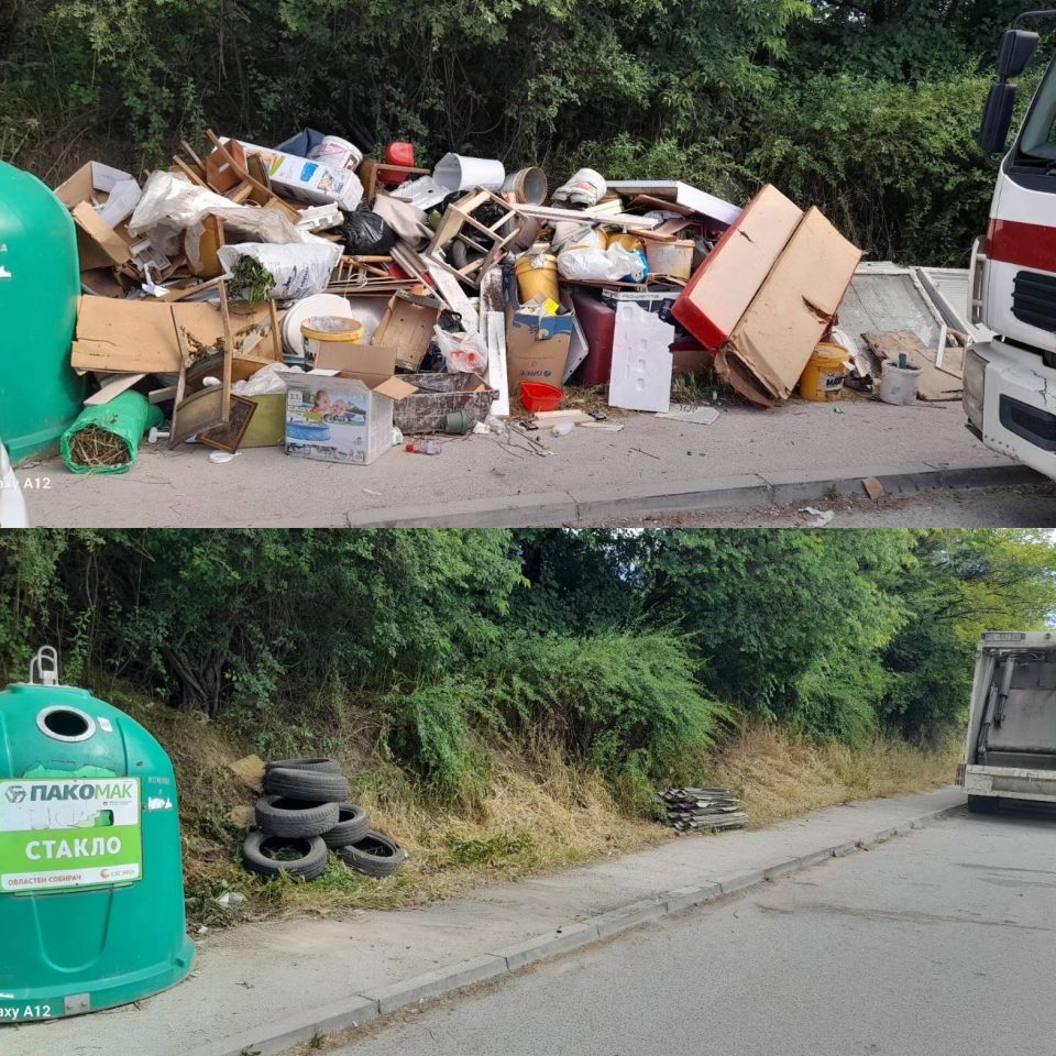 Над 130 кубни метри кабаст отпад и повеќе од 700 стари гуми отстранети од територијата на општина Ѓорче Петров