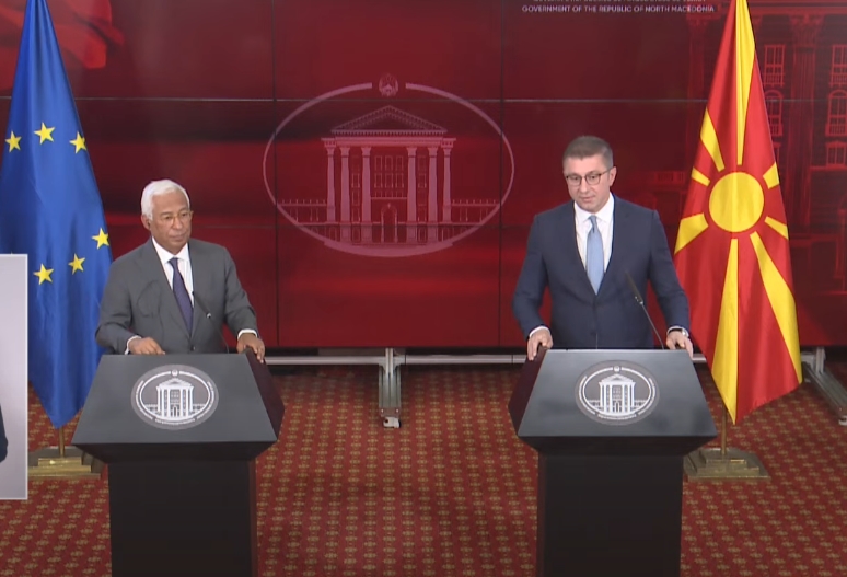 Мицкоски пред Кошта: Доста ние како држава направивме во името на тие европски интеграции – патот е фрустрирачки, а уште не почнал