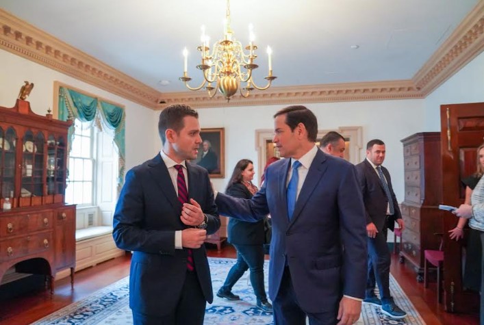 Муцунски оствари средба со Марко Рубио: Потврдена извонредната соработка меѓу Македонија и САД