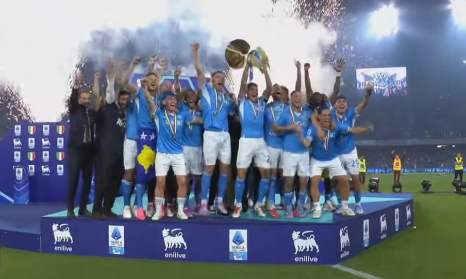 Наполи нов шампион на Италија