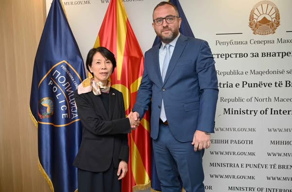 Средба на Тошковски со јапонската амбасадорка