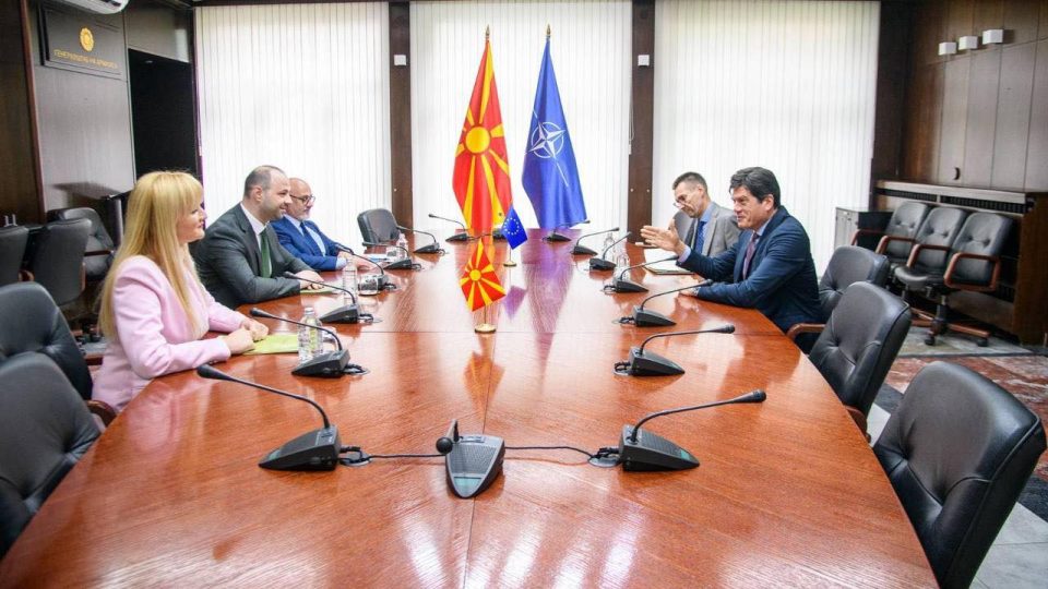 Мисајловски се сретна со Михалис Рокас, амбасадор на ЕУ во Македонија