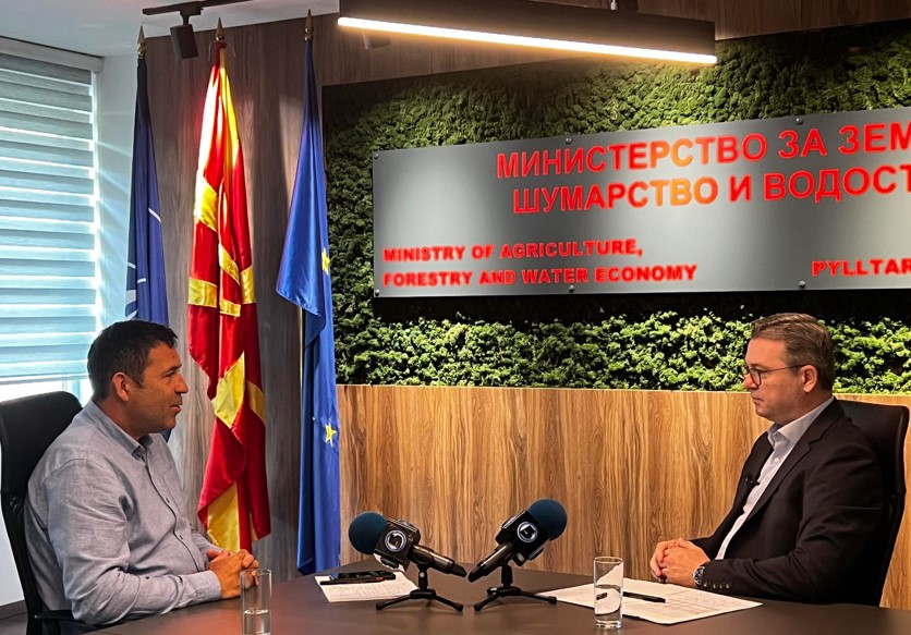 Трипуновски: Податоците на ДЗС говорат дека носиме вистински и конкретни мерки во земјоделскиот сектор