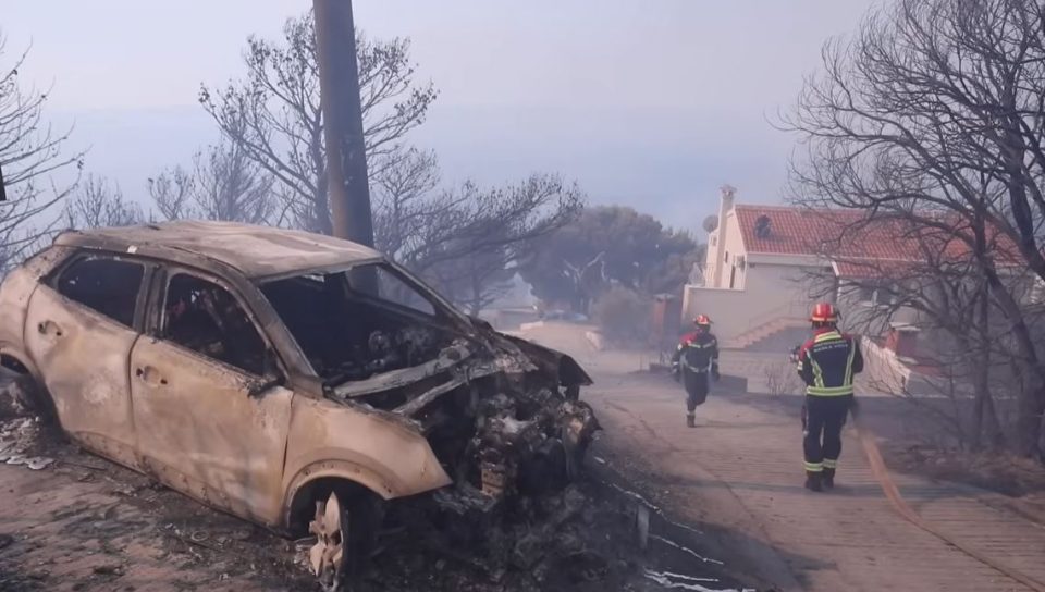 Хрватската полиција утврди дека пожарот над Макарска бил подметнат – кривичната истрага е уште во тек