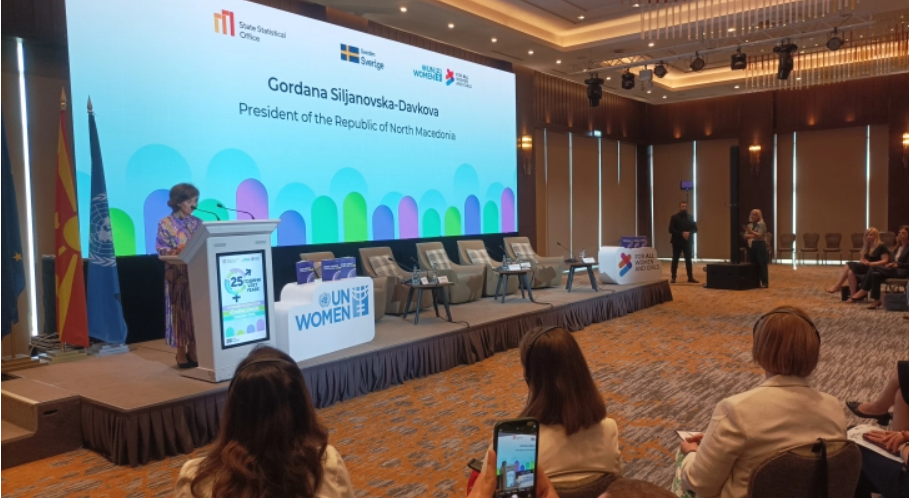Сиљановска Давкова: Родовата еднаквост не е само статистика, ниту море од бројки, туку реална слика на општествената стварност