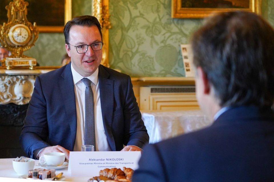 Николоски од Париз: Очекувам подобрување на економските и политички односи меѓу Македонија и Франција