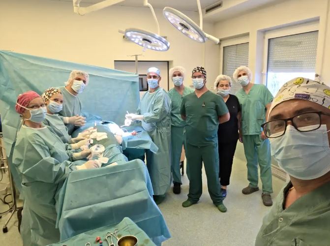 Во прилепската болница прва сложена операција на рака, втора во државава