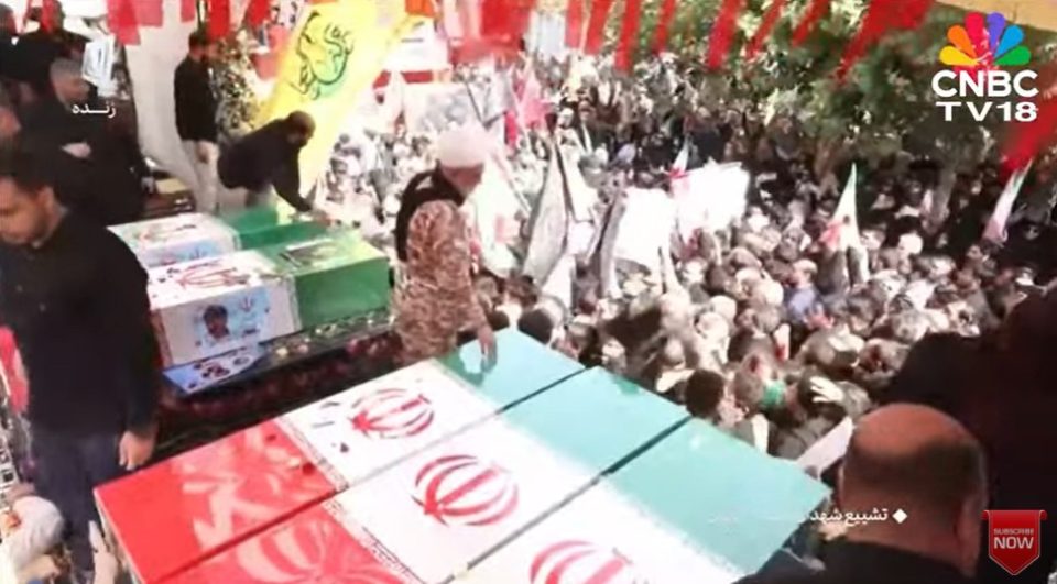 На масовна цеременија во Техеран погребани 60 жртви на израелските напади