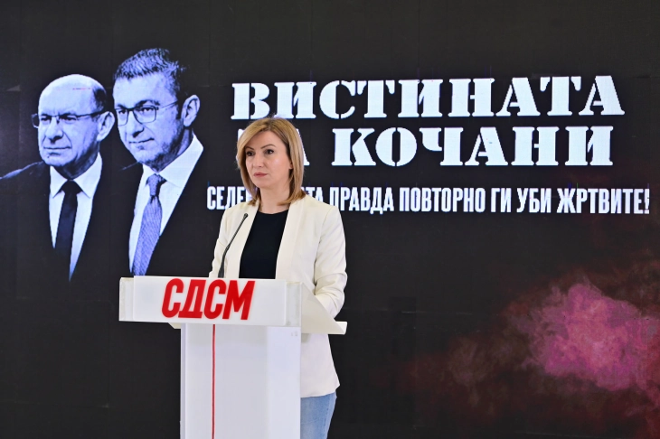 СДСМ се служи со НЕВИСТИНИ и КЛЕВЕТИ во „Вистината за Кочани“: Остар демант од Анита Салтировска за изнесените лаги и манипулации