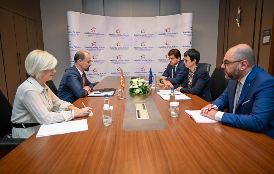 Билатерална средба Муртезани-Кос: Реформите и Планот за раст во фокусот на европската интеграција