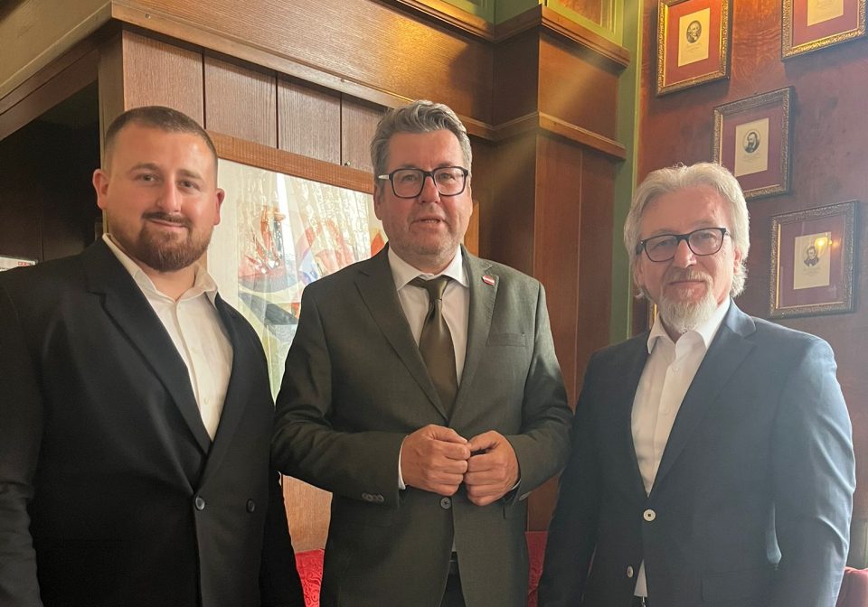 Лимани на средба со пратеникот во Националниот совет на Австрија