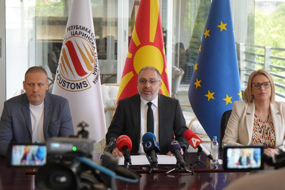 Николовски: Во мај наплатени вкупно 177,3 милиони евра, приходите од увоз на возила зголемени за 20 % – предистрагите на Царина го дадоа ефектот
