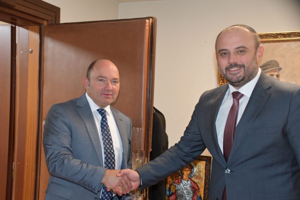​Средба на градоначалникот Ѓорѓиевски со австрискиот амбасадор Мартин Памер