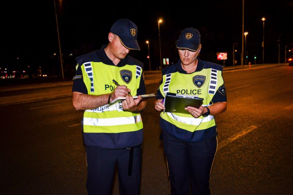 Изминатата ноќ зајакната полициска контрола во главниот град