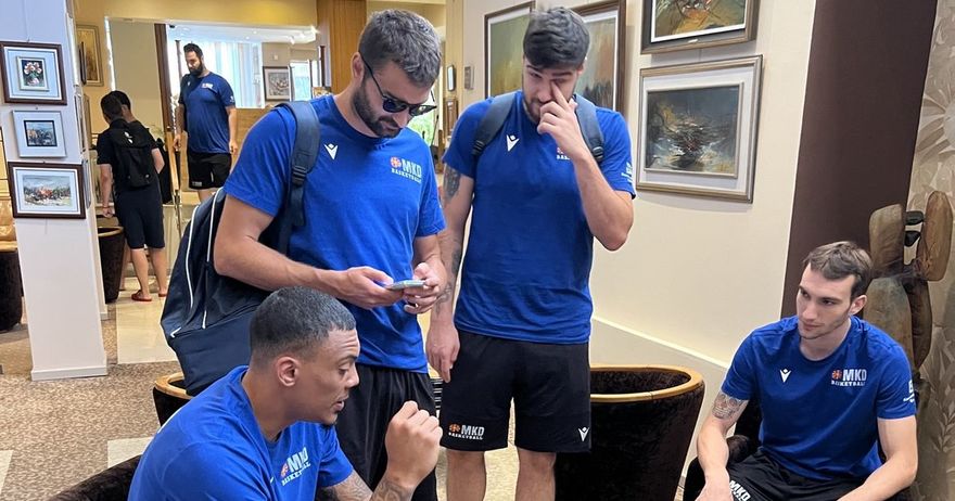 Кошаркарите се вратија во Скопје